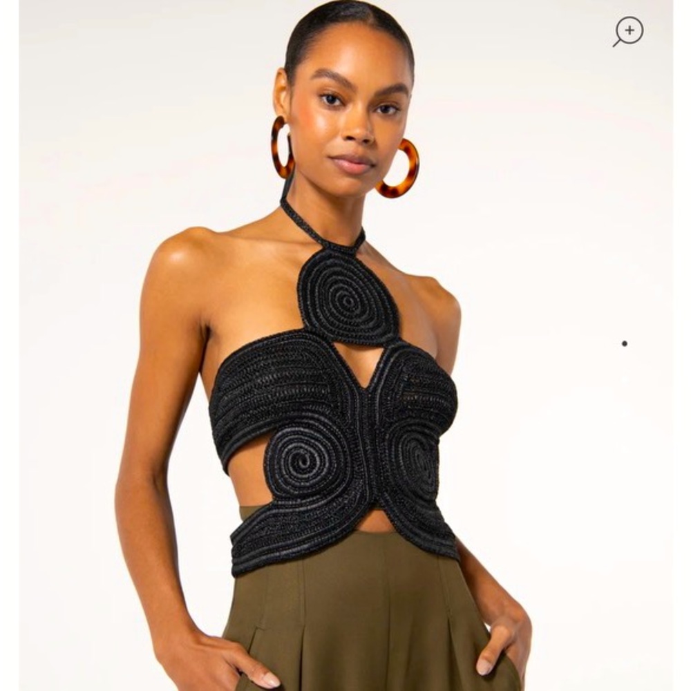 Cult Gia Archer Crochet Top